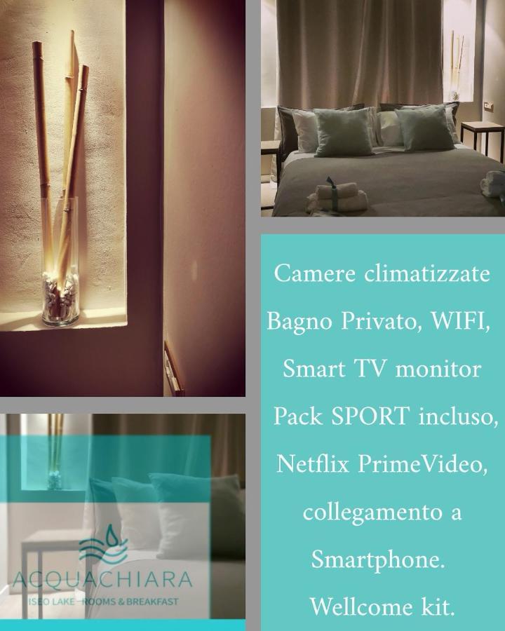 Acquachiara Iseo Deluxe Bed & Breakfast Iseo Center With Garden And Parking Inside Foresteria 外观 照片