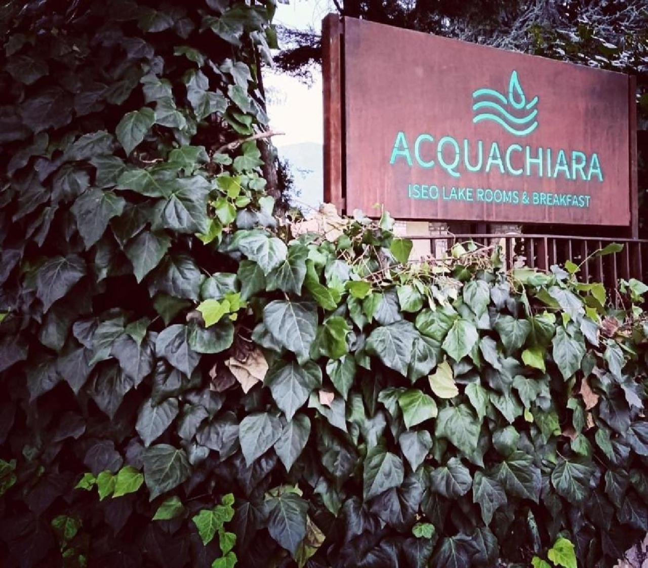 Acquachiara Iseo Deluxe Bed & Breakfast Iseo Center With Garden And Parking Inside Foresteria 外观 照片