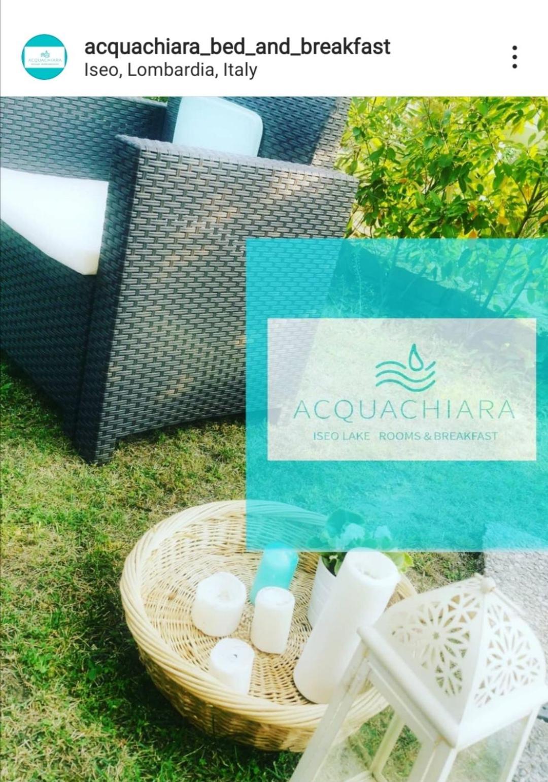 Acquachiara Iseo Deluxe Bed & Breakfast Iseo Center With Garden And Parking Inside Foresteria 客房 照片