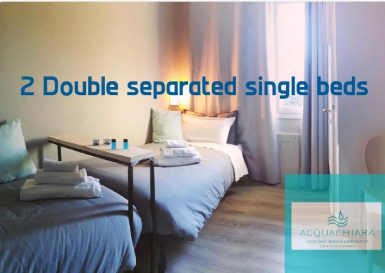 Acquachiara Iseo Deluxe Bed & Breakfast Iseo Center With Garden And Parking Inside Foresteria 客房 照片