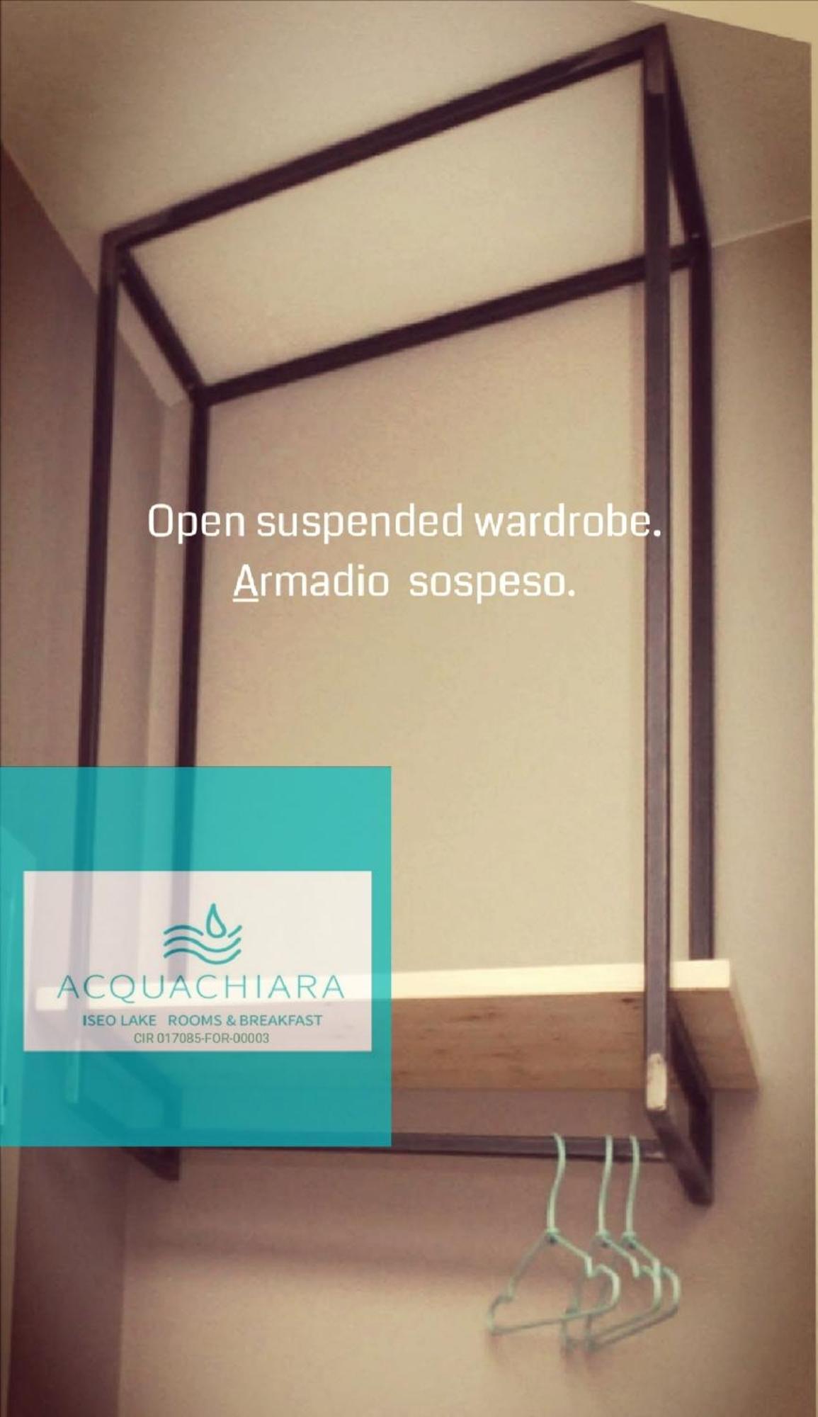 Acquachiara Iseo Deluxe Bed & Breakfast Iseo Center With Garden And Parking Inside Foresteria 客房 照片